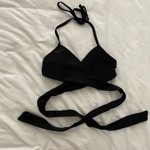 aerie Wrap Halter Bikini Top